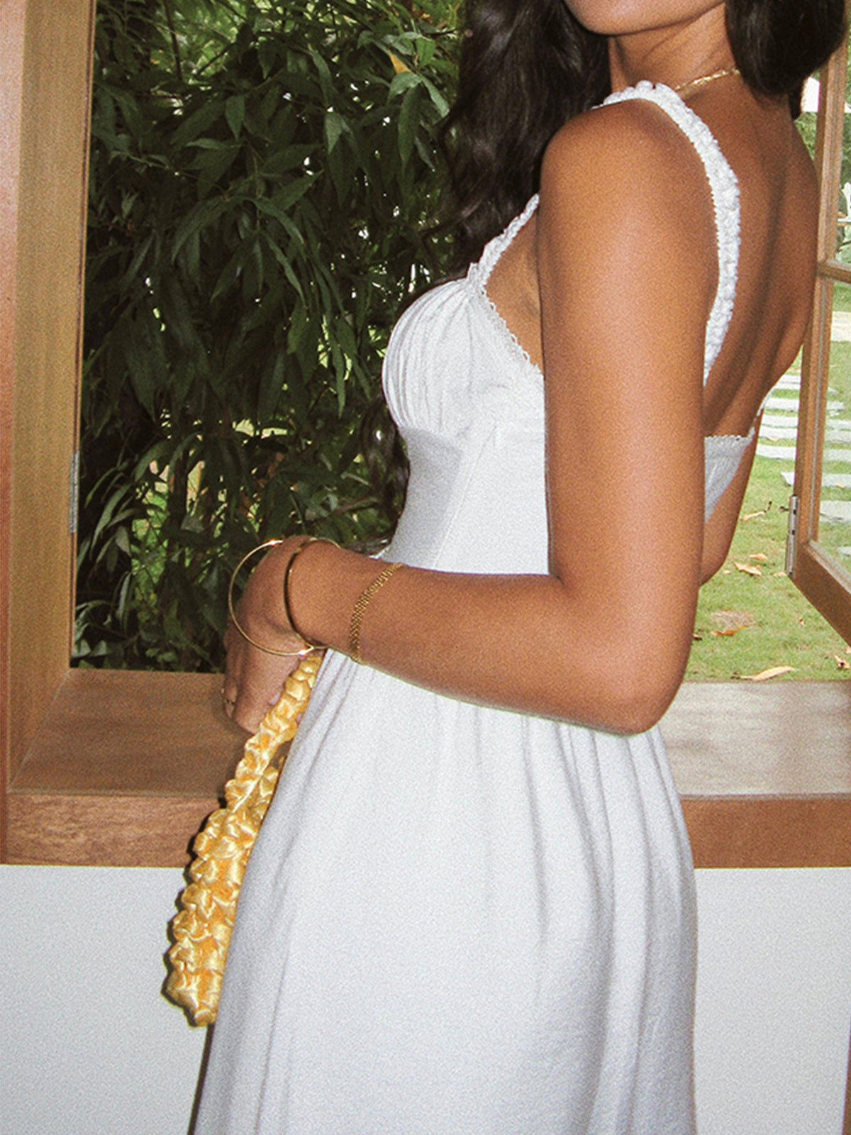 Sukienka Boho Belle - Bezdrożna elegancja Damska bezrękawnikowa sukienka maxi