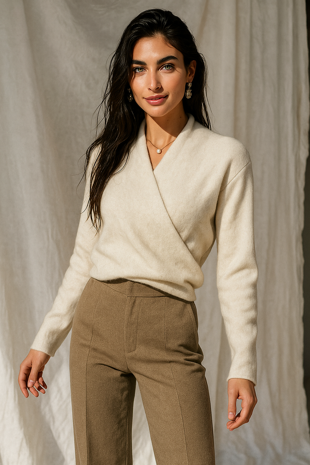 Sweter z Kaszmiru – Luksusowo Miękki Sweter