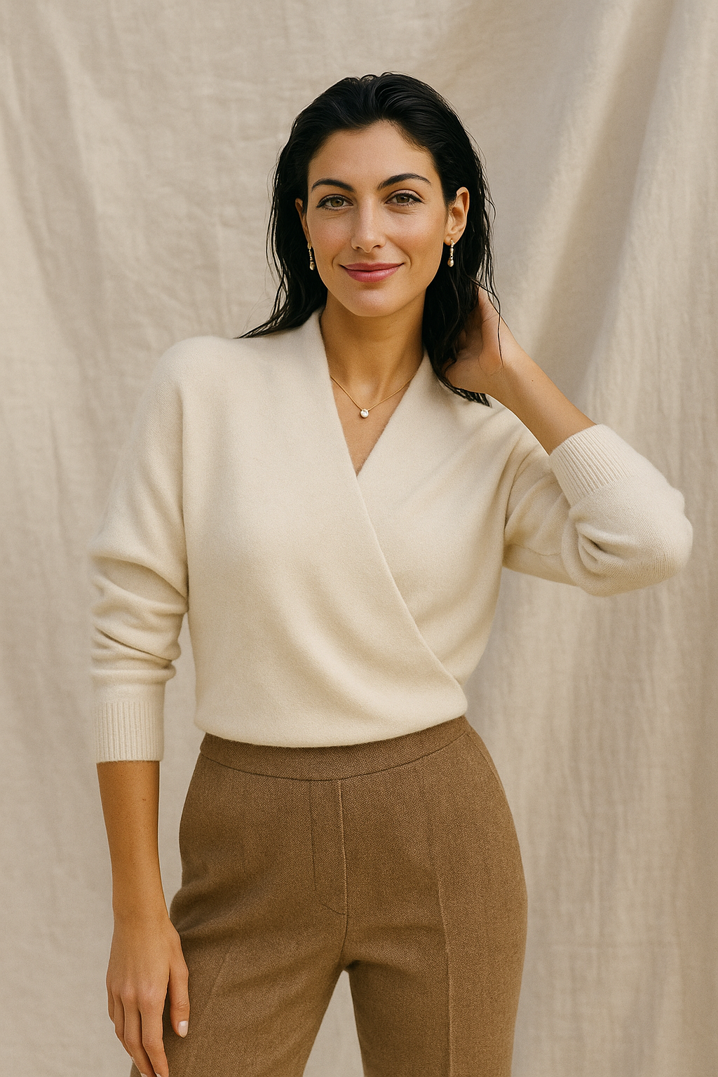 Sweter z Kaszmiru – Luksusowo Miękki Sweter