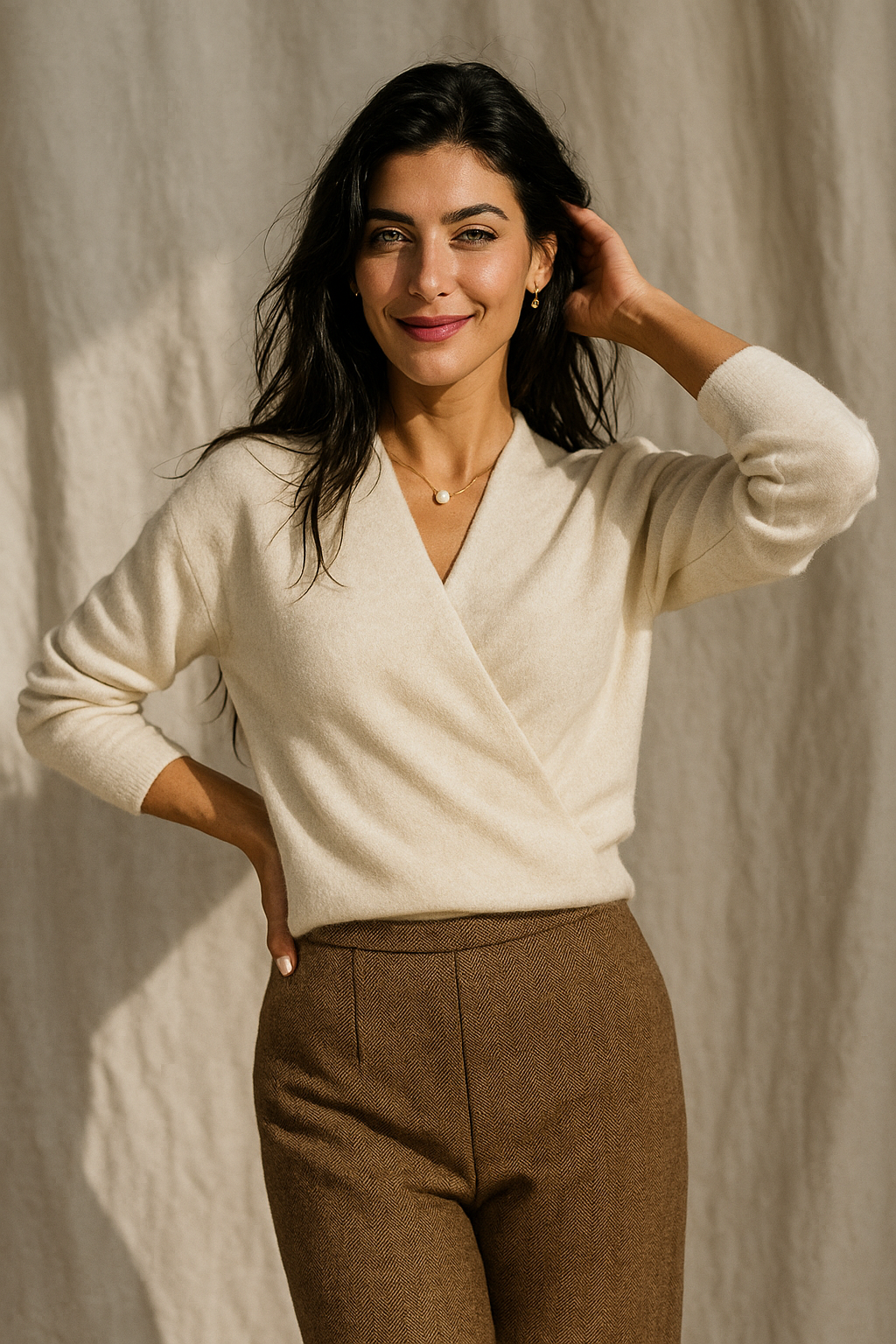 Sweter z Kaszmiru – Luksusowo Miękki Sweter