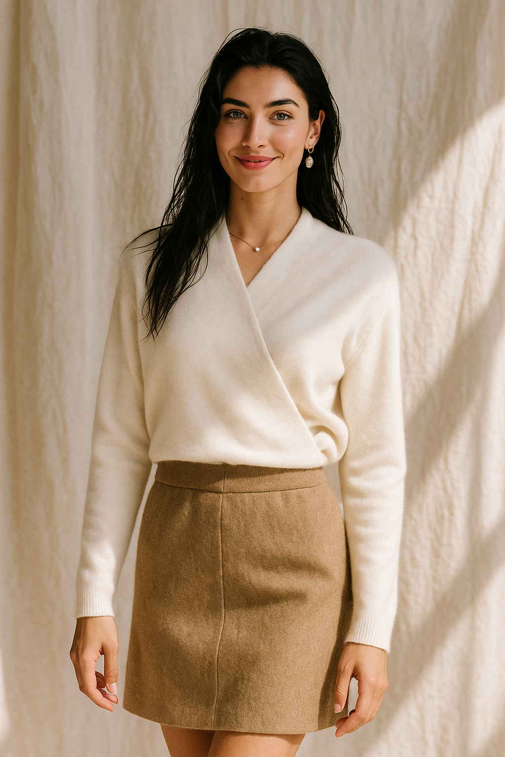 Sweter z Kaszmiru – Luksusowo Miękki Sweter