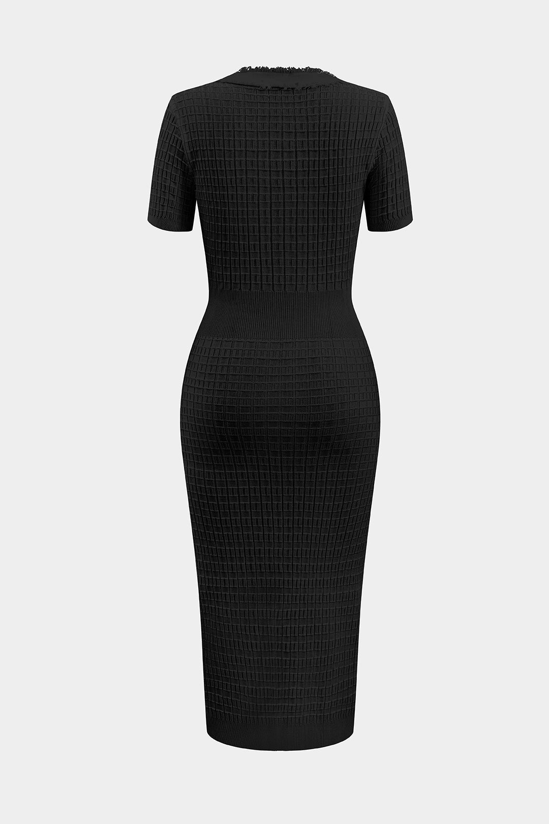 Sukienka dzianinowa Elegance - Elegancka dzianinowa sukienka rozciągliwa