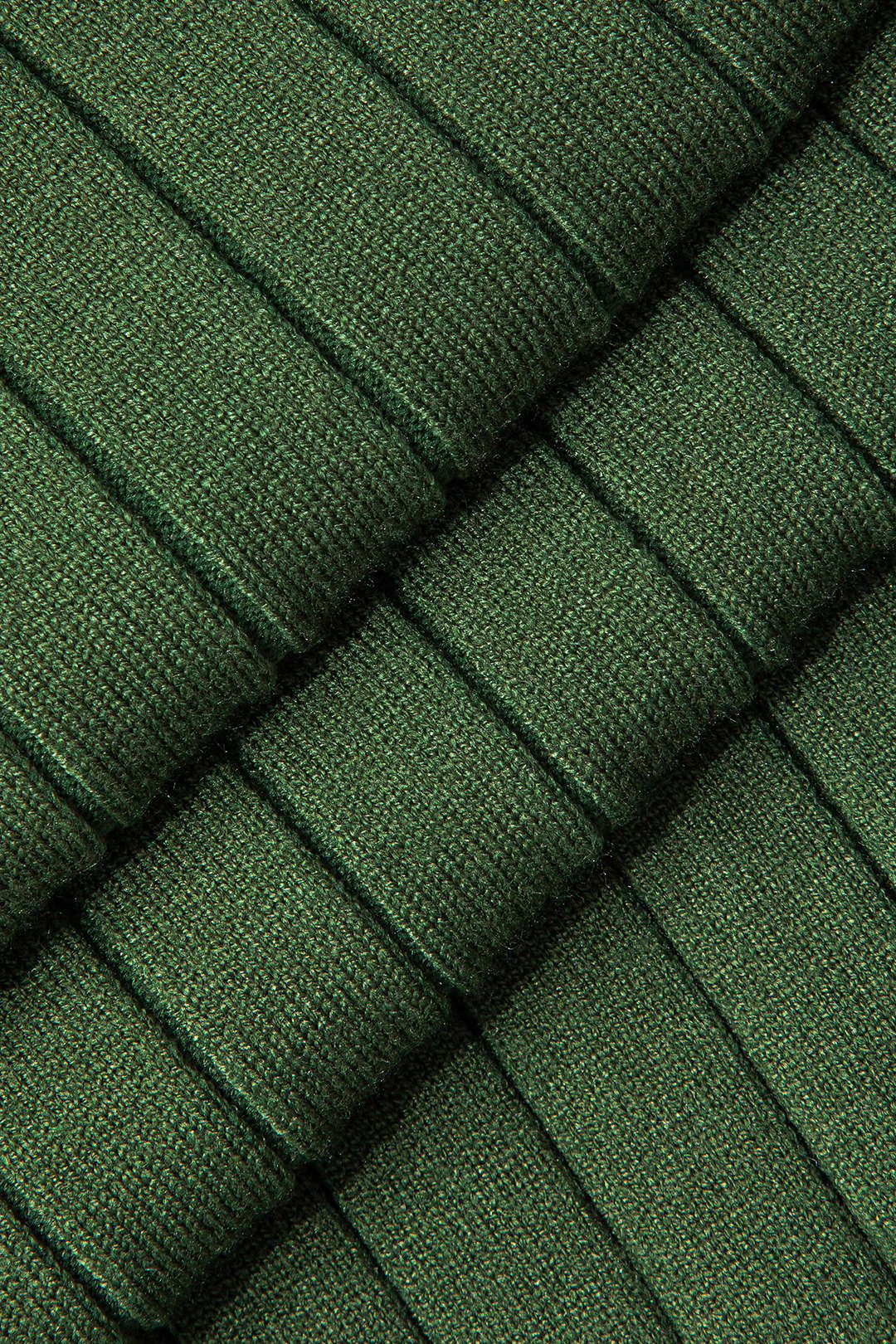 Wyrafinowana Midi Sukienka na Żebrowaną Dzianiny