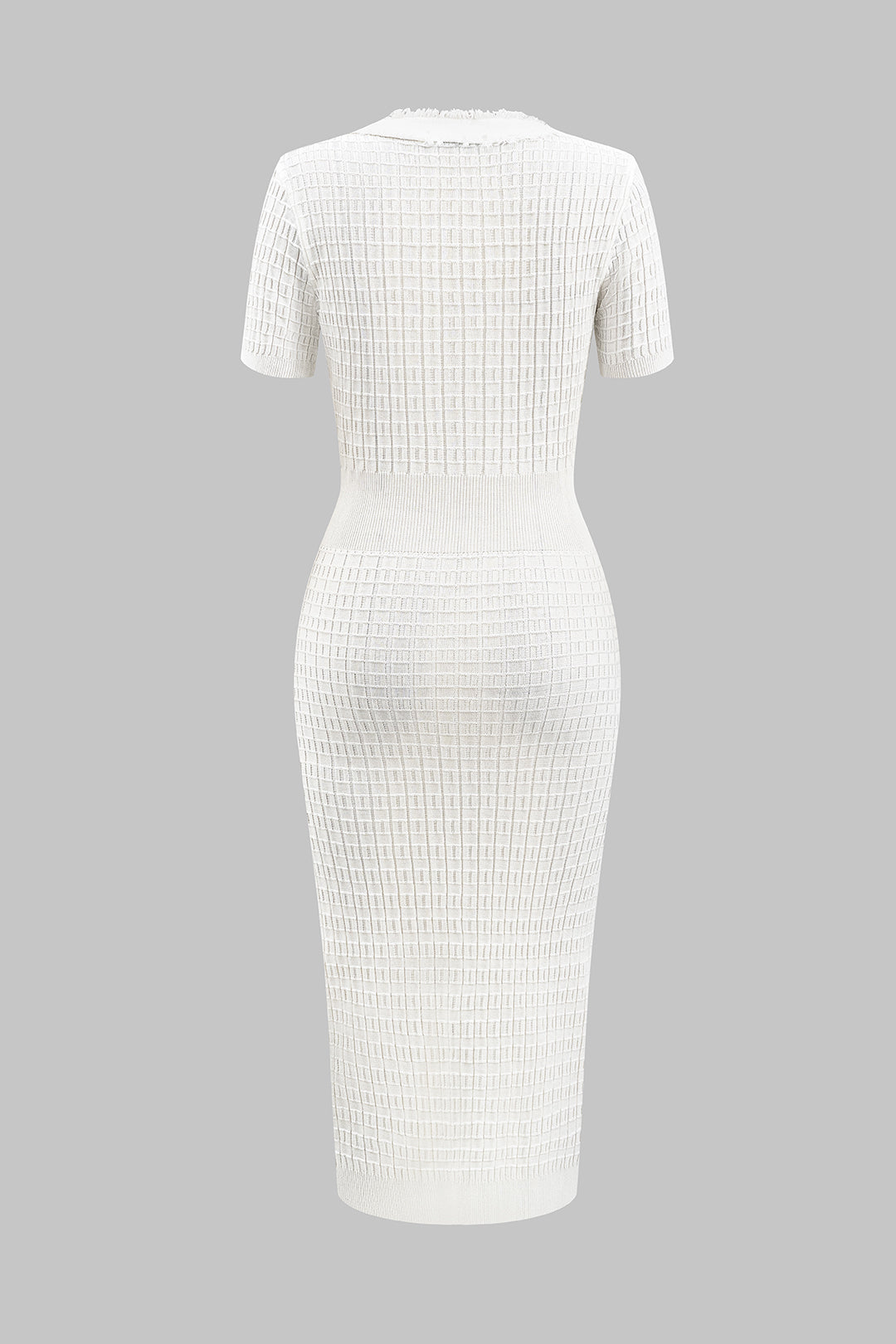 Sukienka dzianinowa Elegance - Elegancka dzianinowa sukienka rozciągliwa