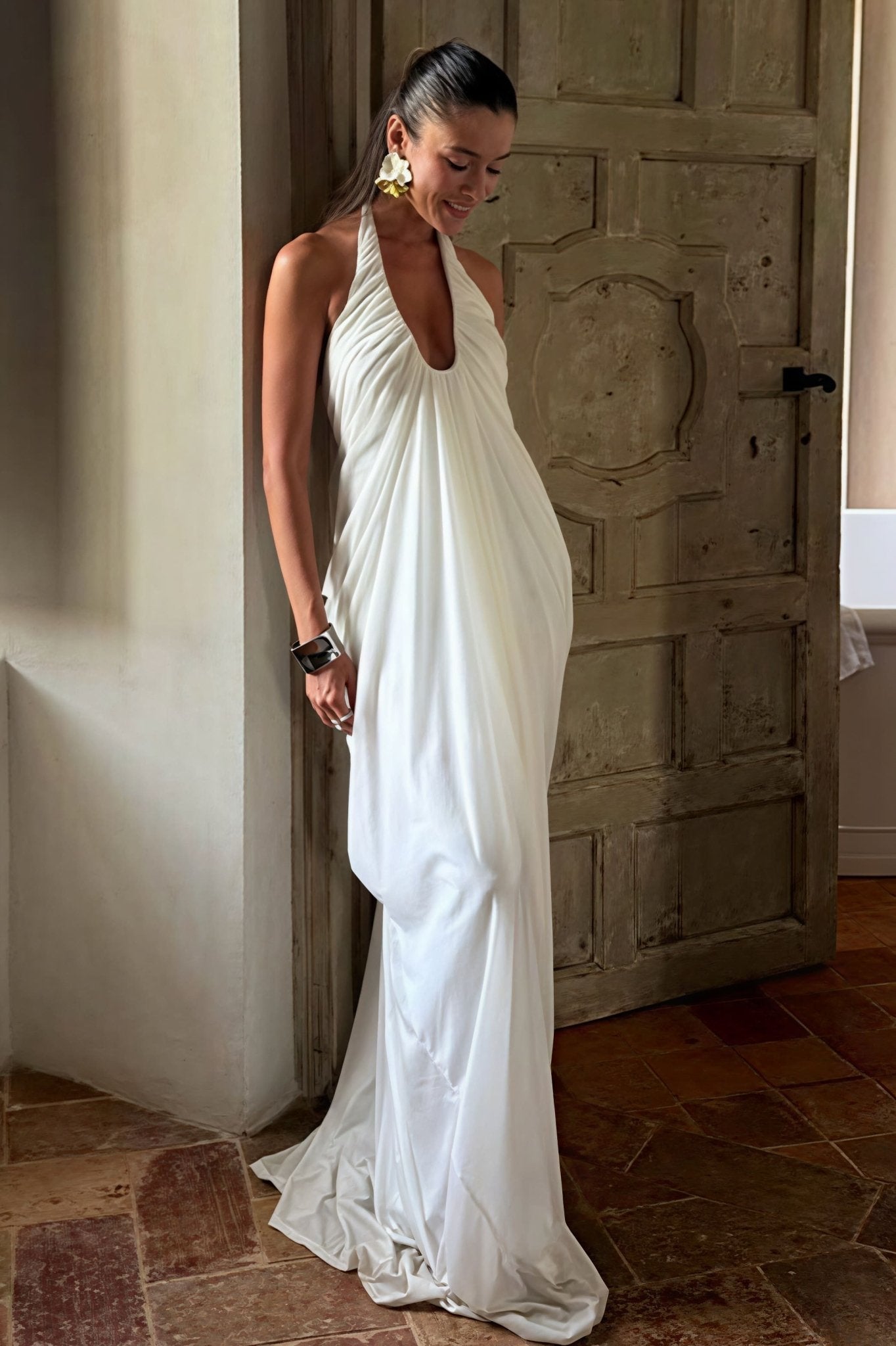 Sukienka maxi z tiulu Beatrice Rüschen-Halter