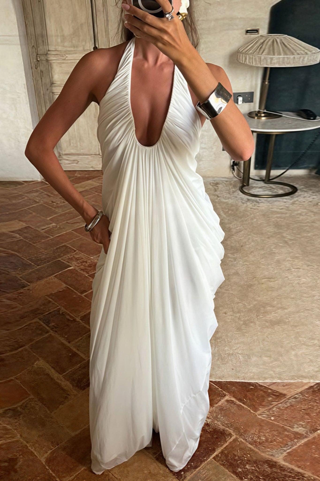 Sukienka maxi z tiulu Beatrice Rüschen-Halter