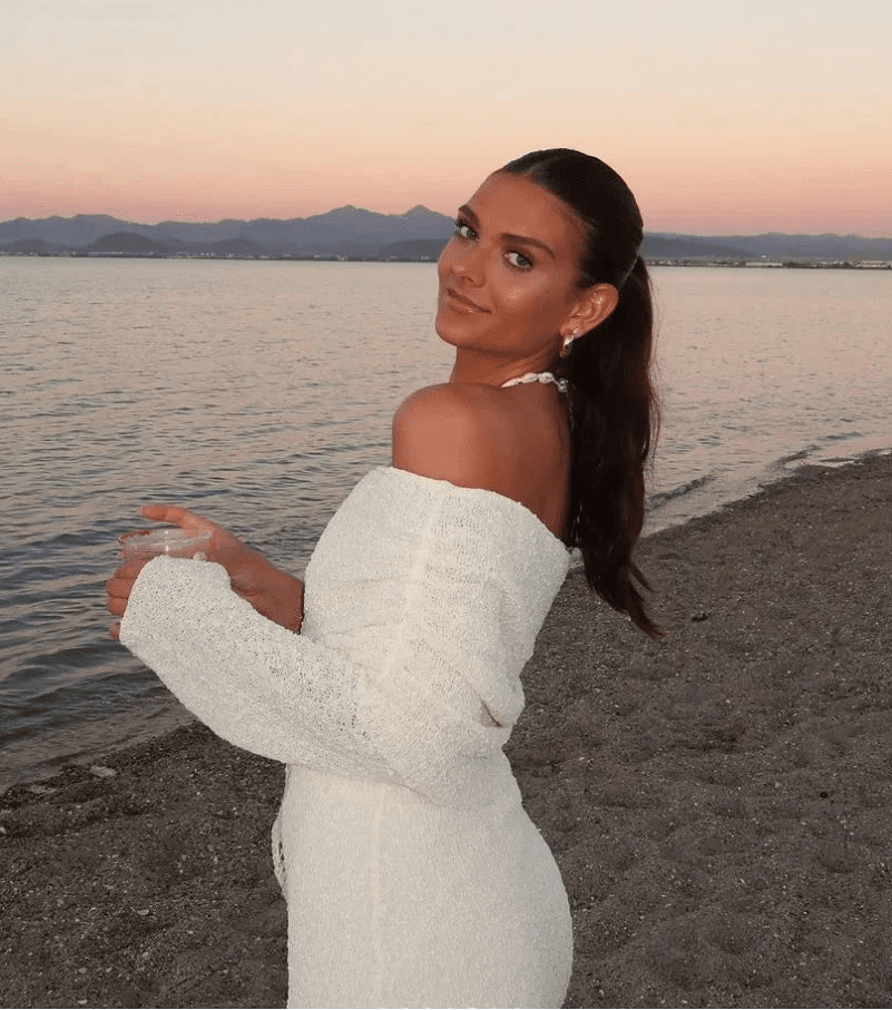 Bianca Sukienka Mini Off-Shoulder Bodycon