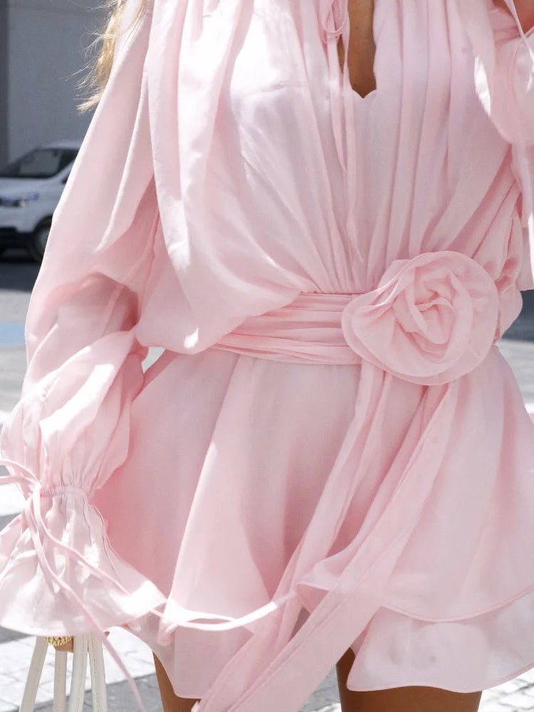 Irene Plisowane Minikleid