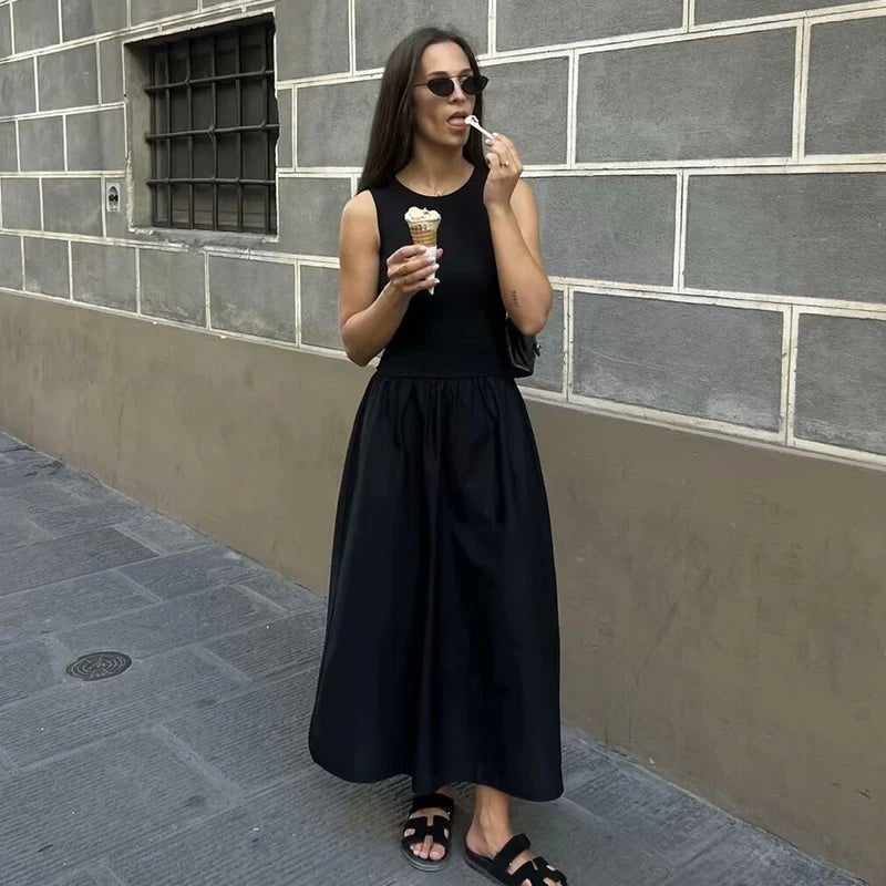 Shirley Letnia Sukienka Bez Rękawów