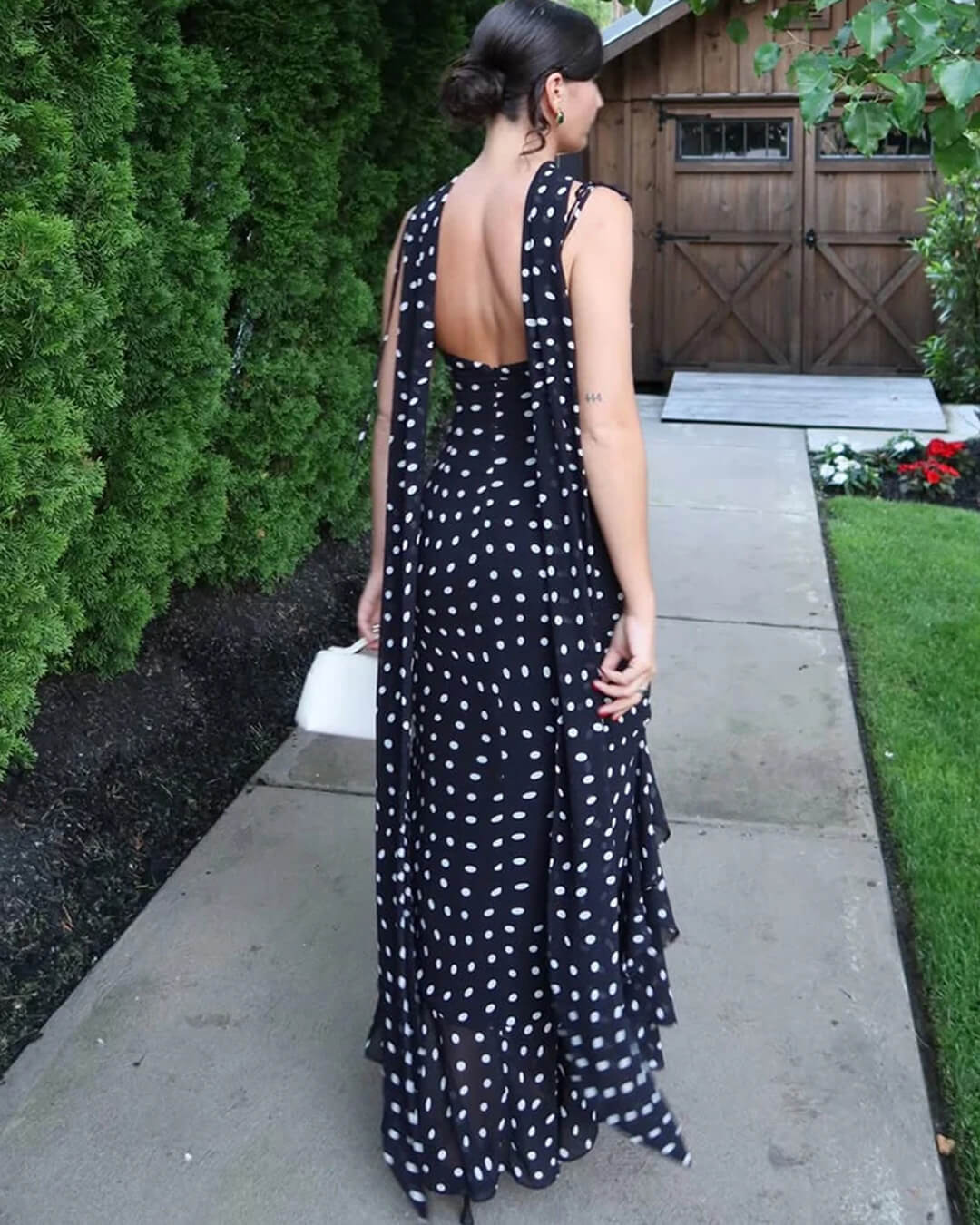 Sukienka Maxi w Groszki Valerie