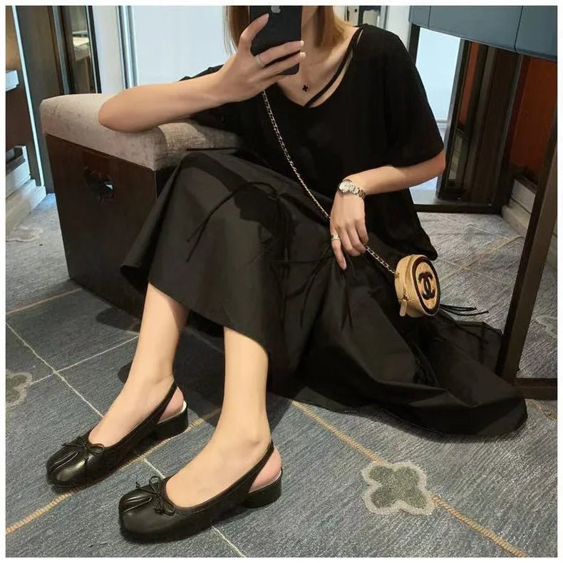 Beatrice Zehenspangen Baleriny-Mary-Jane-Pumps