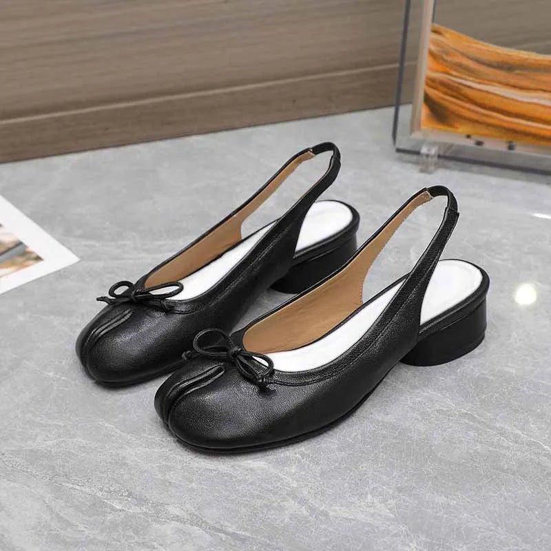 Beatrice Zehenspangen Baleriny-Mary-Jane-Pumps