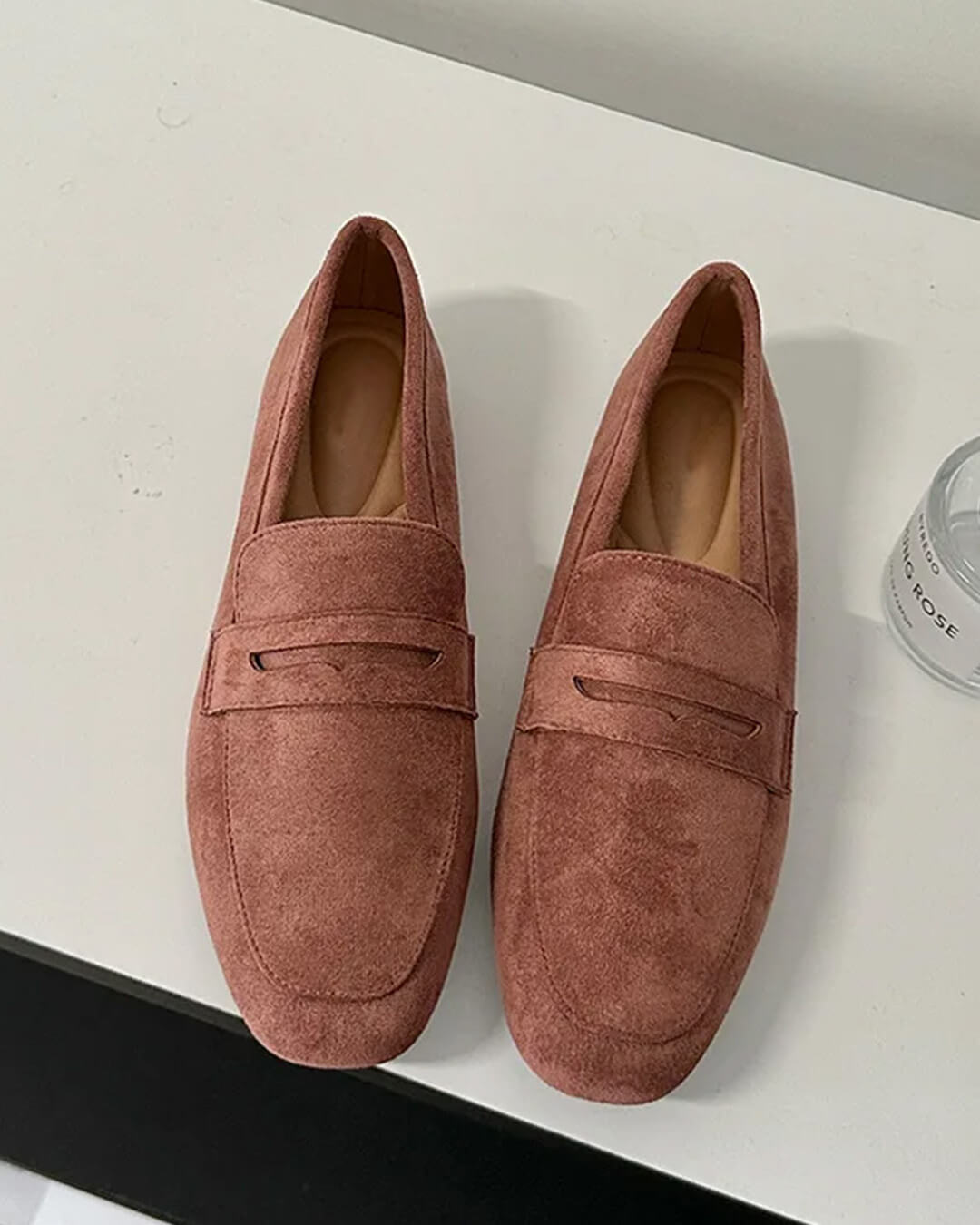 Bianca Slip-On-Loafer z zamszu