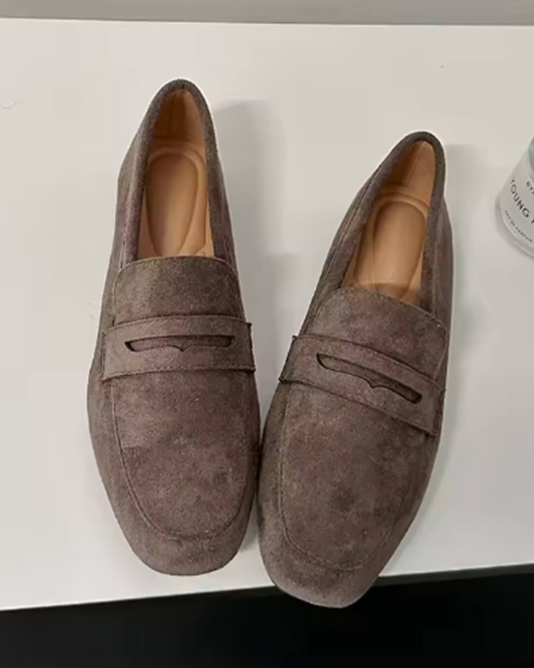 Bianca Slip-On-Loafer z zamszu