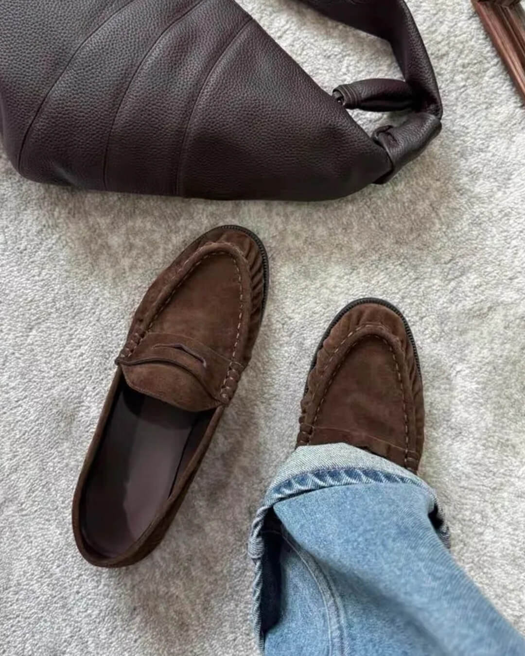 Fiona Slip-On-Loafer z sztucznej skóry