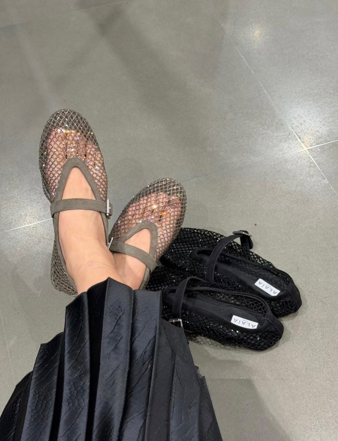 Baleriny Mesh Rebecca