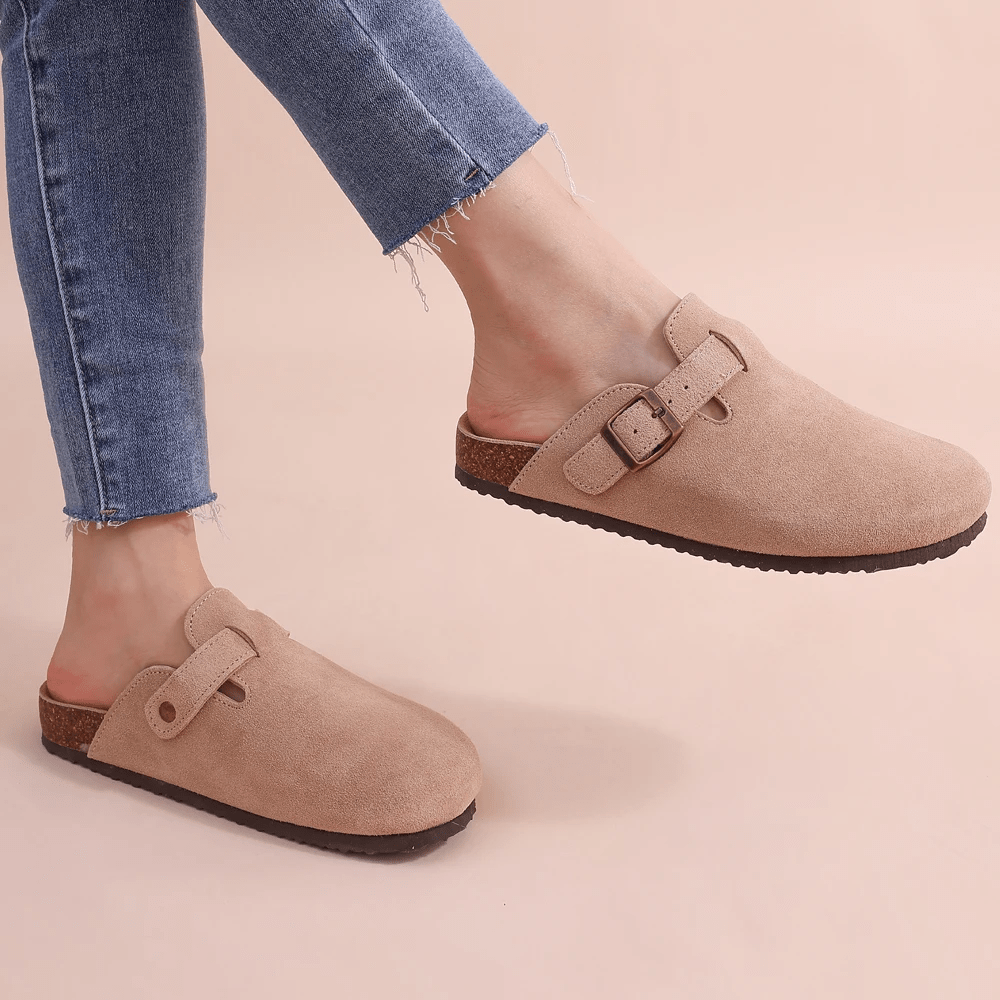 Sandały Minerva Slip-on z regulowanym zapięciem
