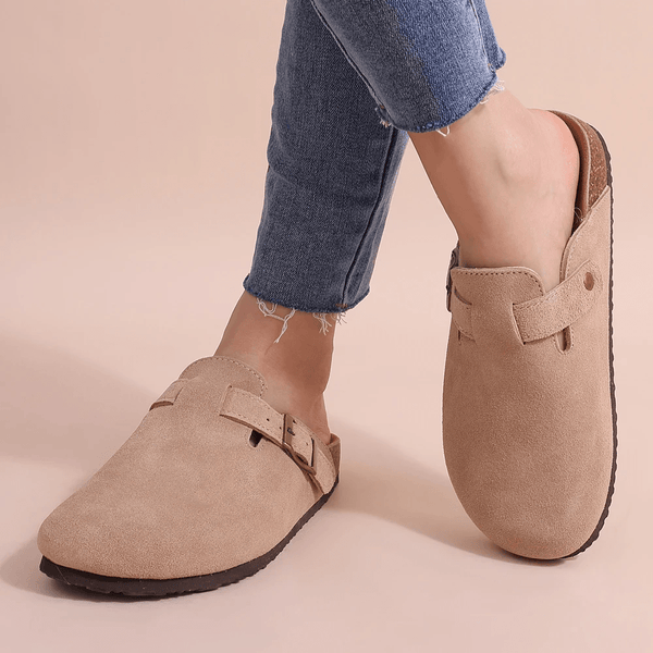 Sandały Minerva Slip-on z regulowanym zapięciem