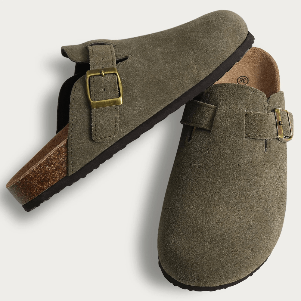 Sandały Minerva Slip-on z regulowanym zapięciem