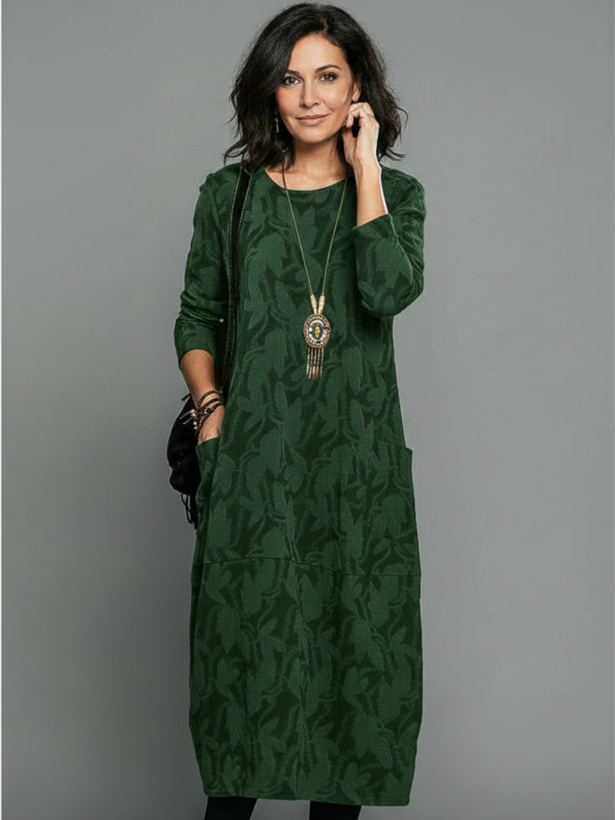 Alyssa Midi - Elegancka Sukienka