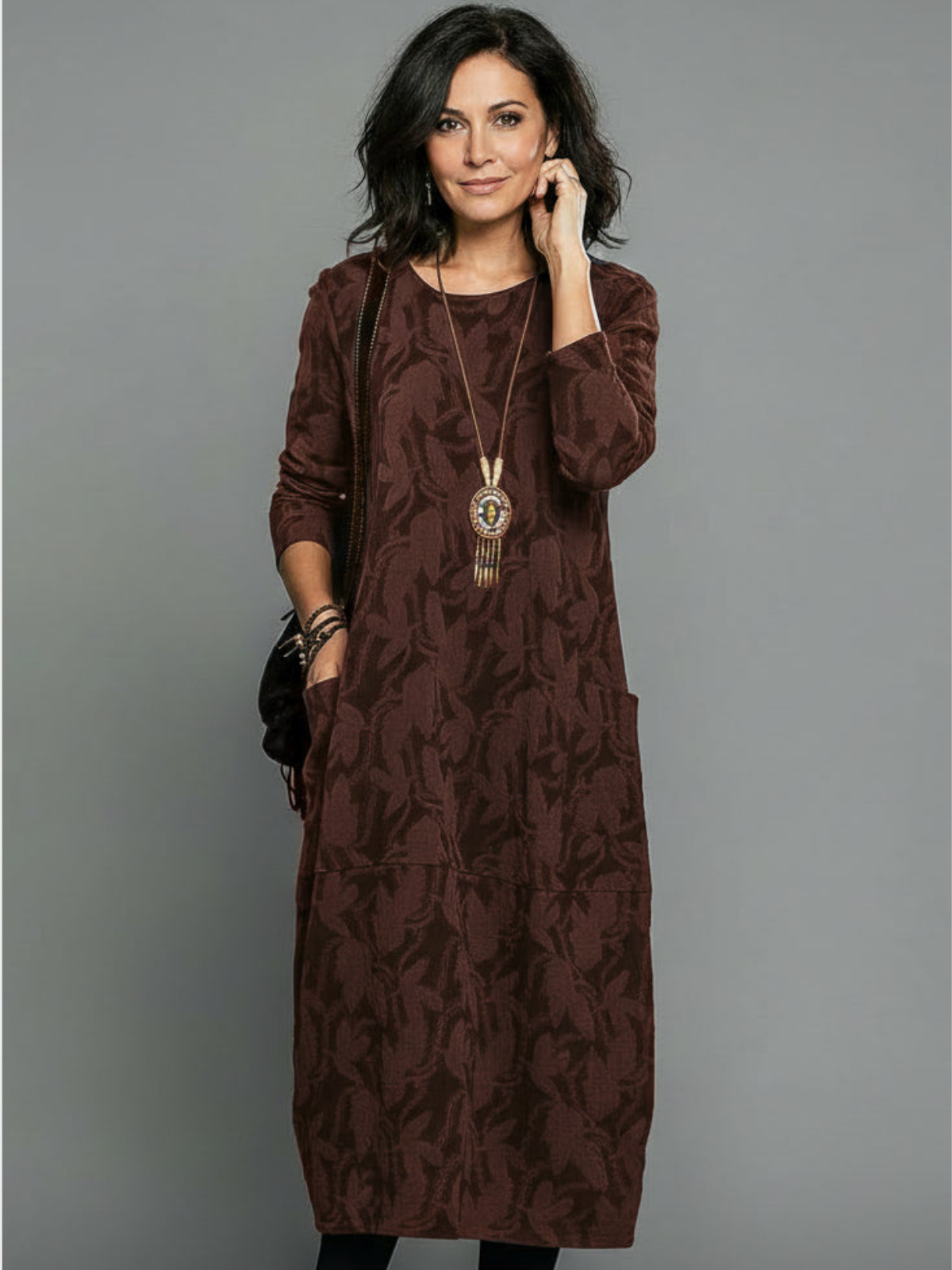 Alyssa Midi - Elegancka Sukienka