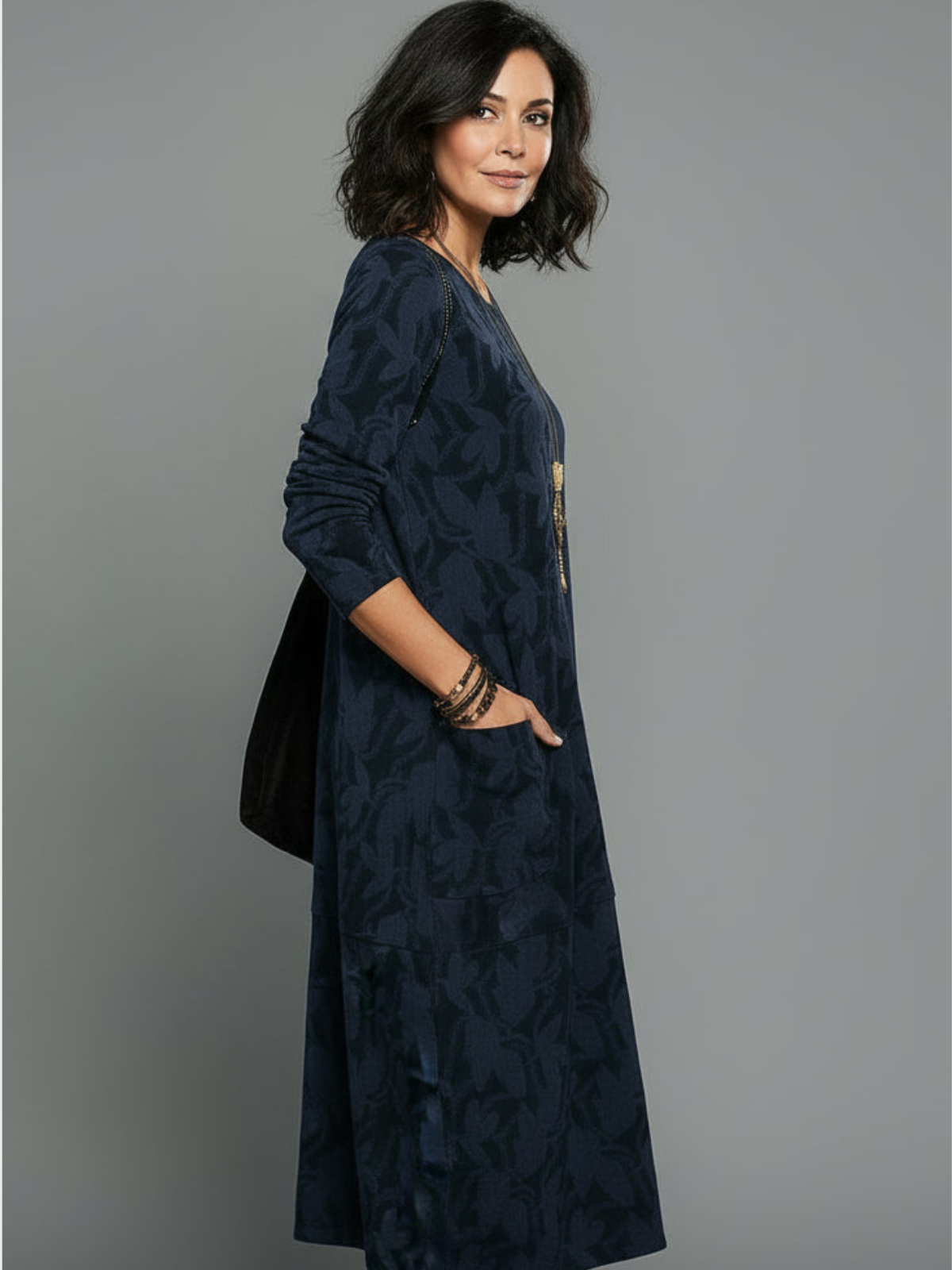 Alyssa Midi - Elegancka Sukienka