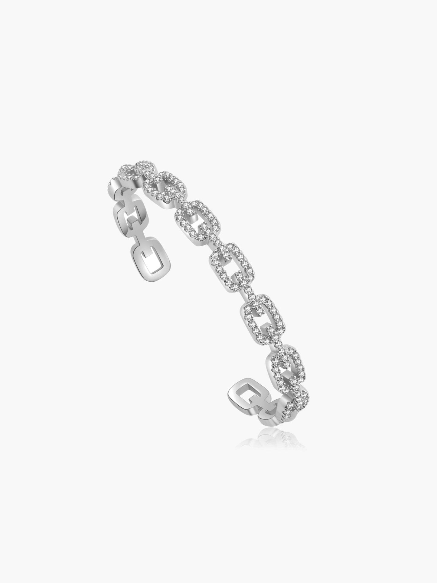 Amelise Verstellbares Strass-Gliederarmband