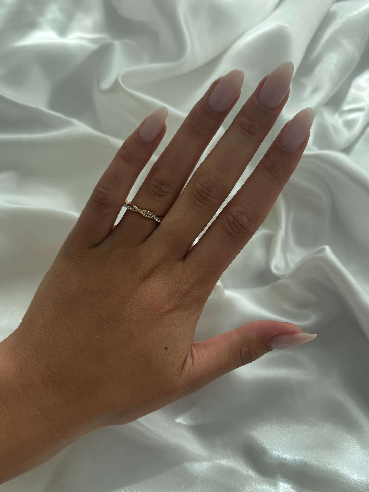 Arabel Infinity Twist Strassring