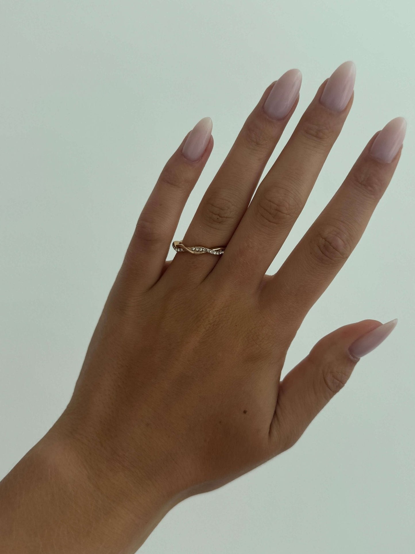 Arabel Infinity Twist Strassring
