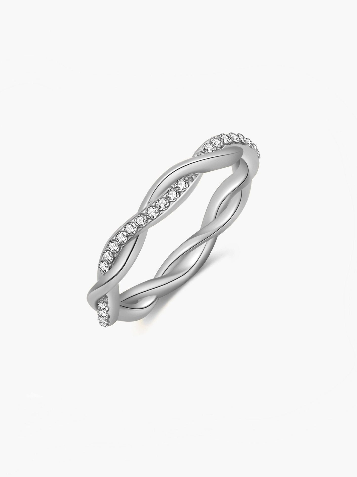 Arabel Infinity Twist Strassring