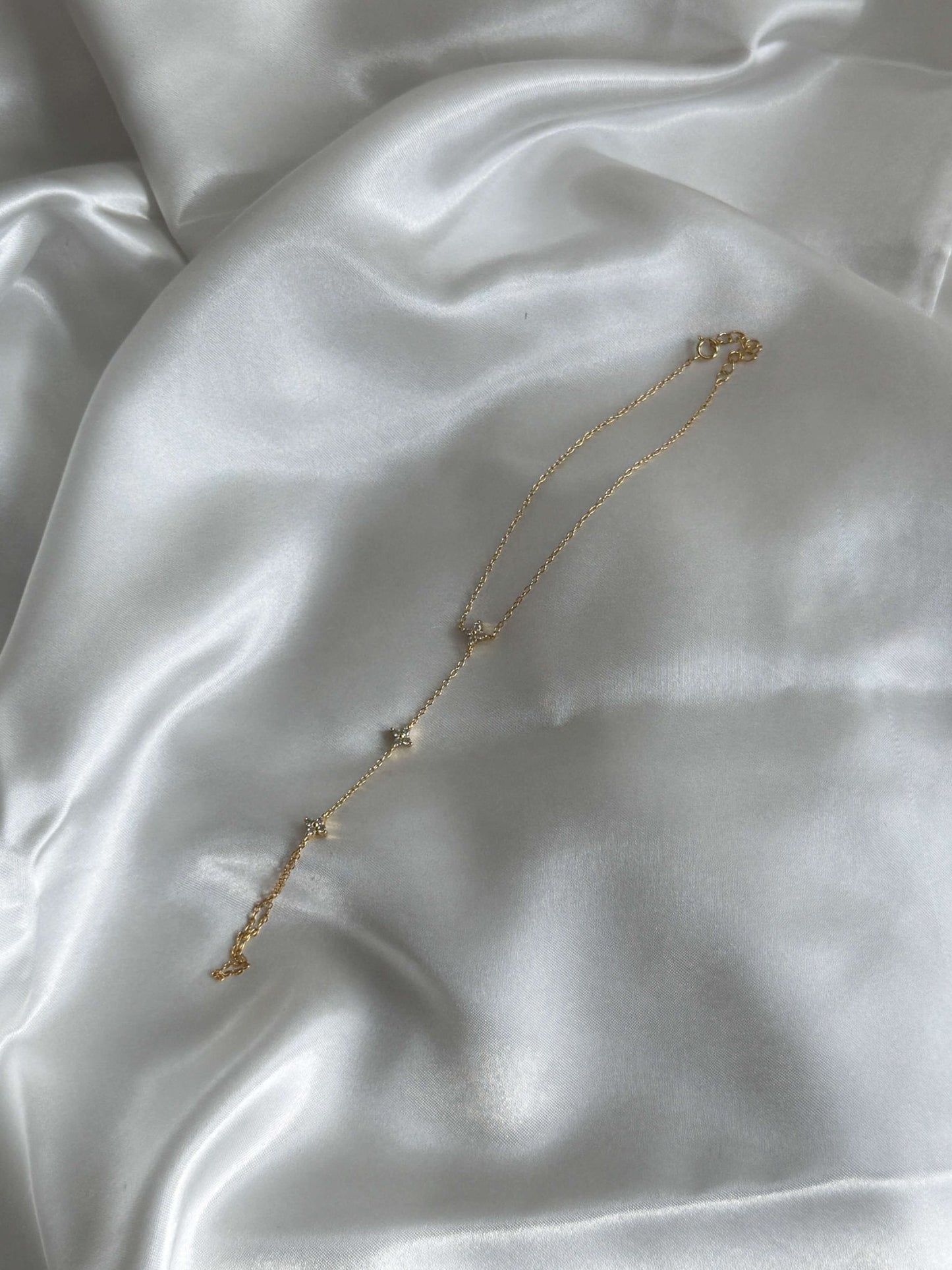 Cora Blumen-Strassstein Handkette