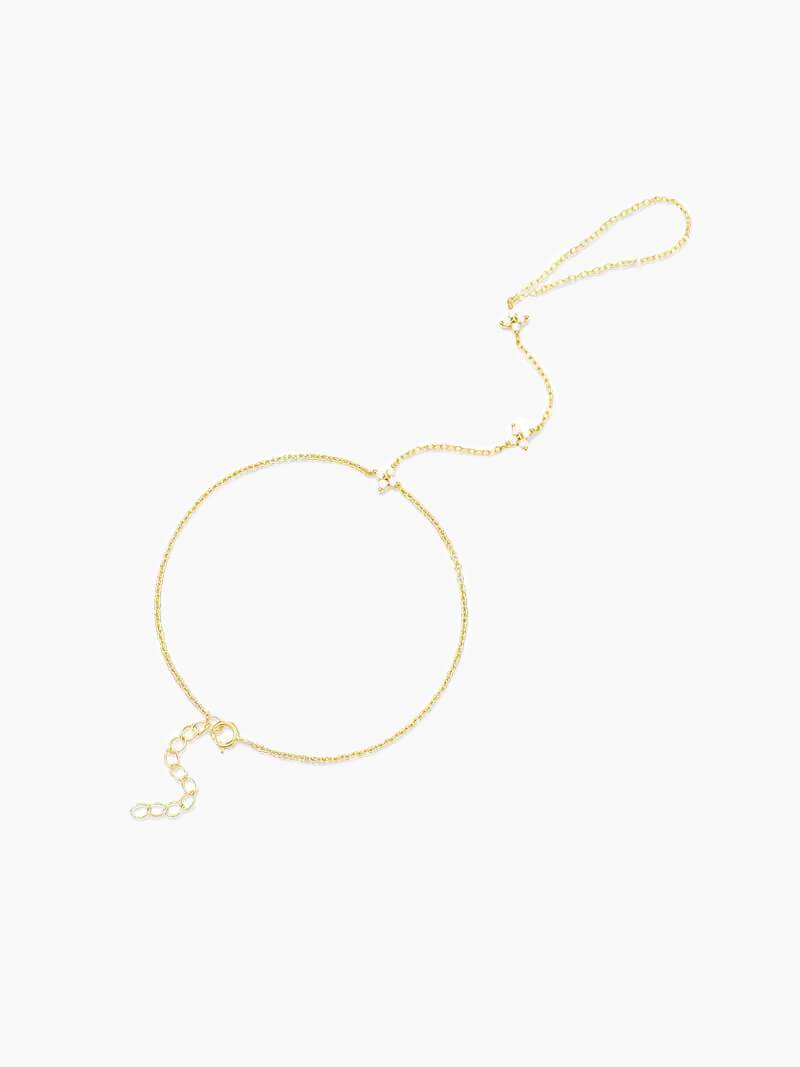 Cora Blumen-Strassstein Handkette