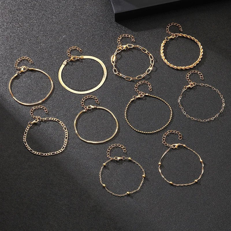 Lucie Schlangenketten-Armband-Set