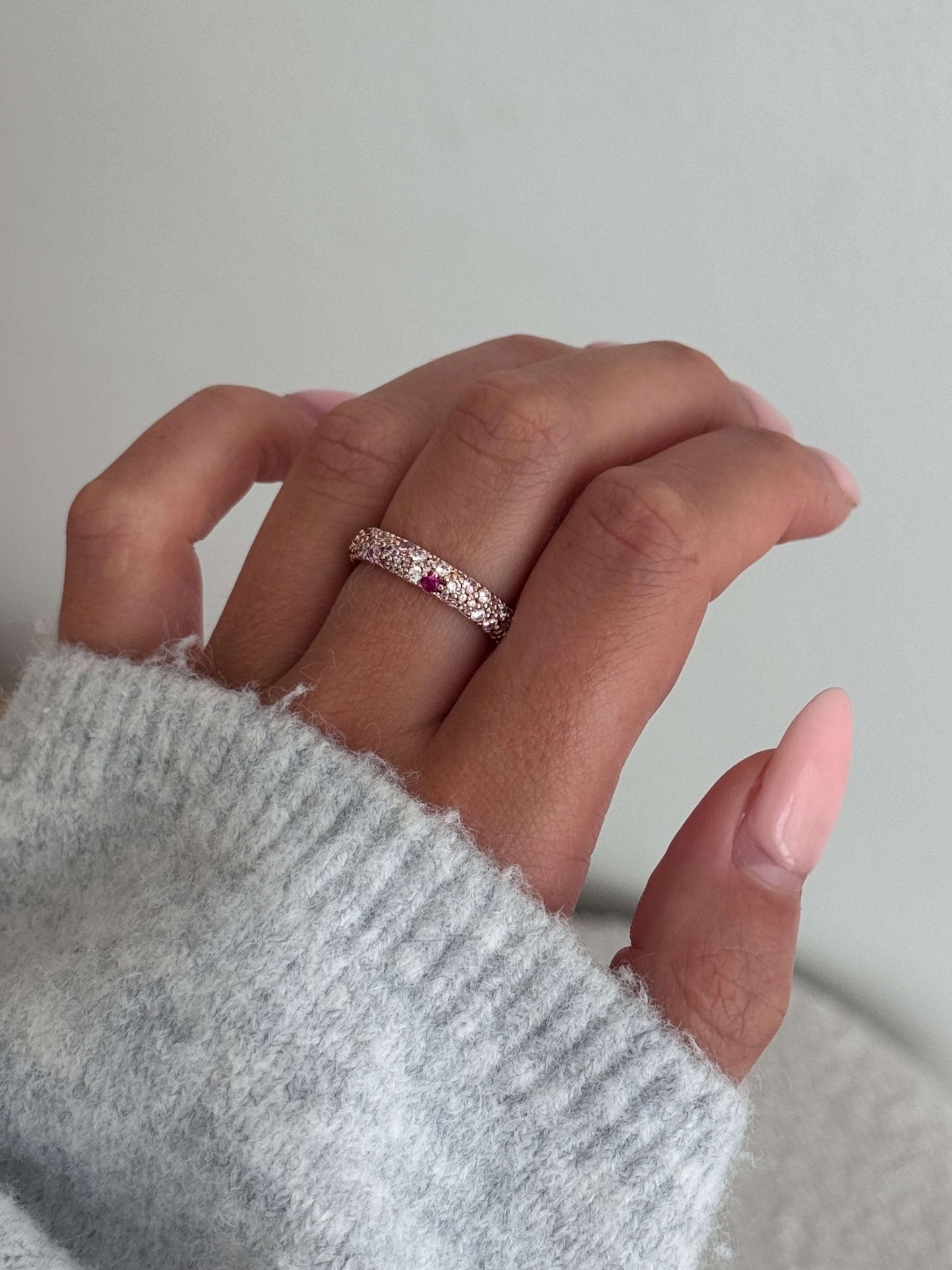 Pierścionek Valentina Gradient z Kryształkami