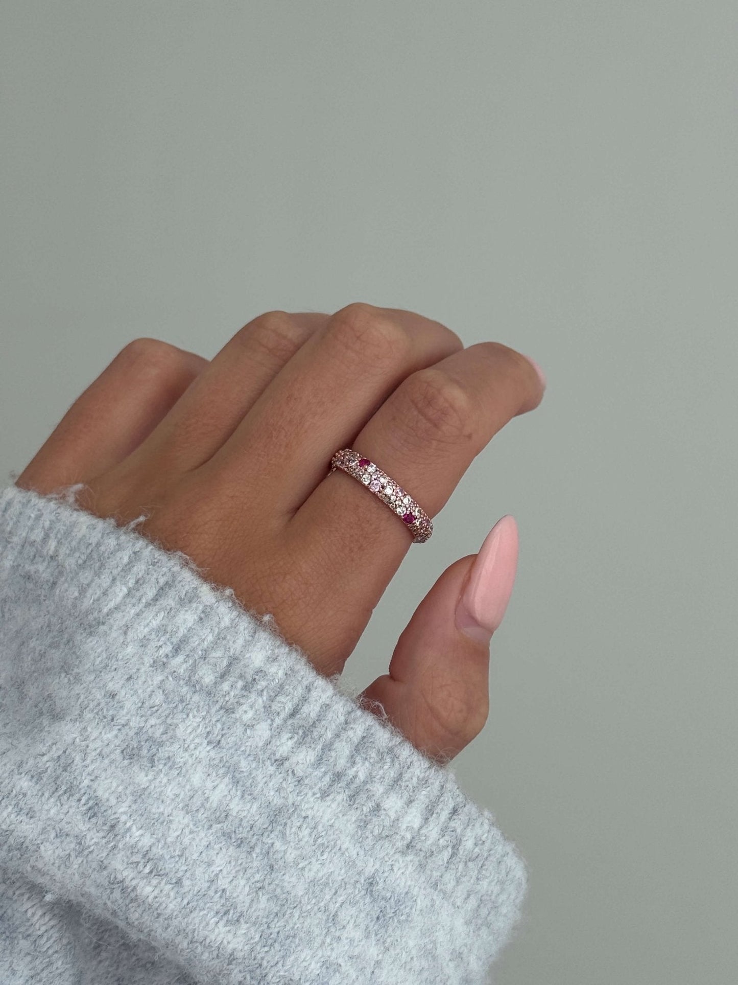 Pierścionek Valentina Gradient z Kryształkami